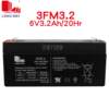 Chuangnai 6V1.3AH Kaiying battery electronic scale balance crane scale attendance machine fire host 6v3.2a12v battery