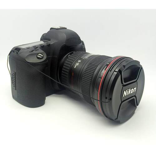 适用于尼康d5300d5600 d90 d7100单反相机镜头盖18-5518-105镜盖 - 图2