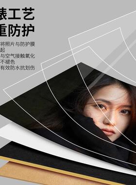 定制照相馆艺术照个人写真照片冲洗做成放大挂墙落地相框形象照礼