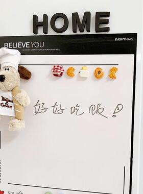 Magnetic Refrigerator Memo Board, Erasable Magnetic Note Pad
