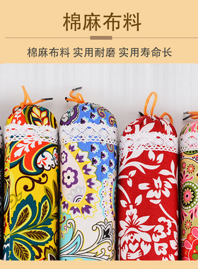 颈椎枕头修复专用成人护颈椎助睡眠睡觉小圆柱纯艾草填充矫正硬枕