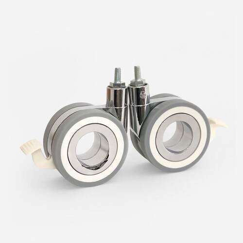 WITTABLE升降桌专用快装德国精工螺杆式脚轮高承重静音定位万向轮 - 图1