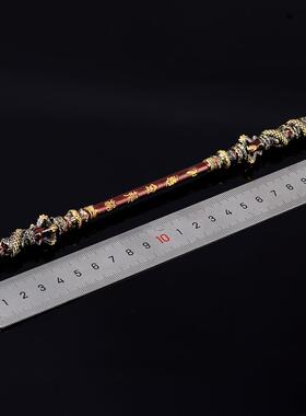 翻模悟空游戏周边齐天大圣如意金箍棒全金属工艺品摆件22CM