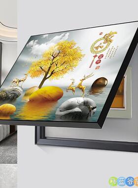 背景布配电盒电线盒挂画装饰画家用空开箱盖子盖板电表箱遮丑墙上