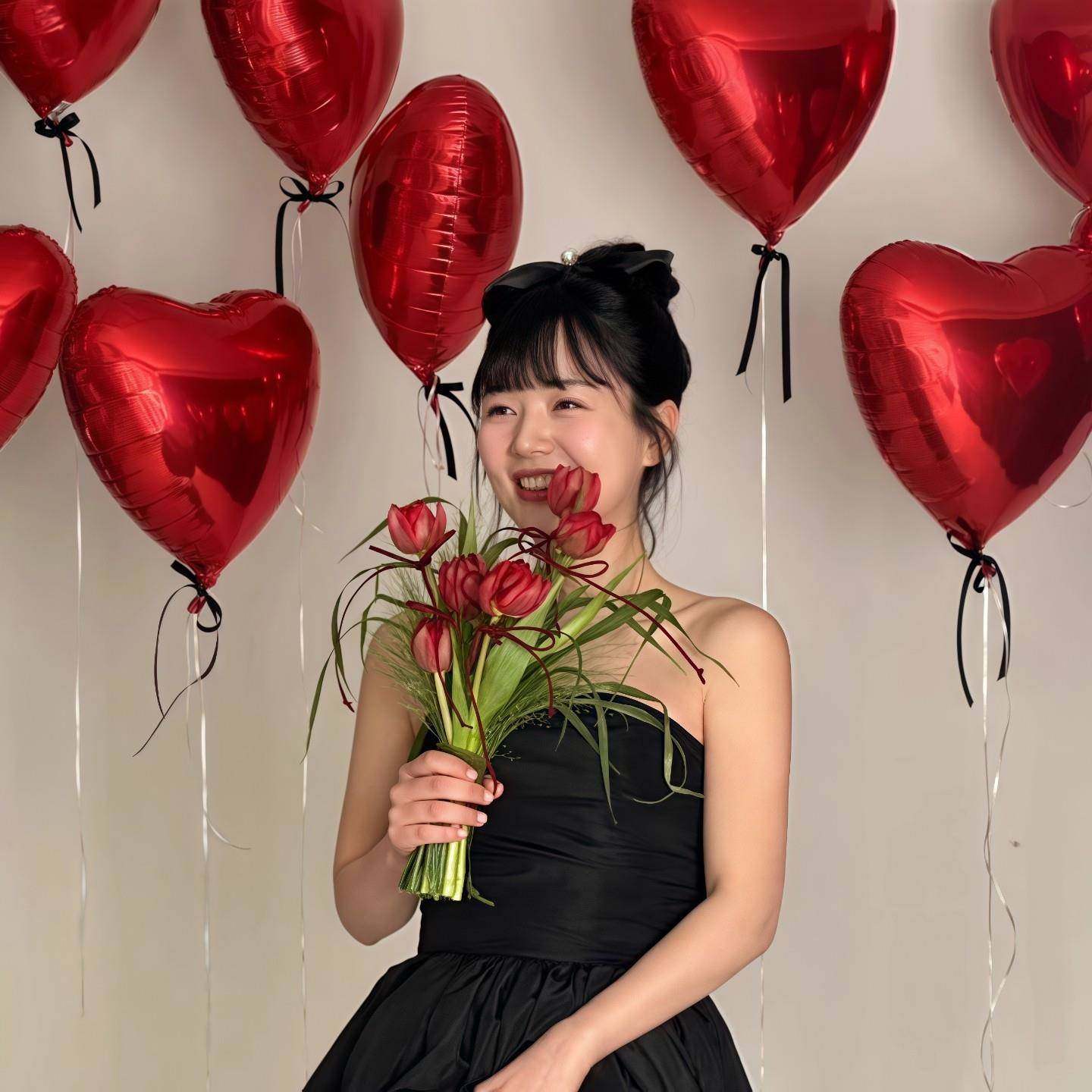 红色心形气球氦气飘空爱心求婚表白情人节日惊喜布置婚房装扮用品,淘宝优惠券,粉丝福利购,淘宝优惠卷