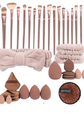 Flower Knows Swan Ballet Blush Wool Brush Mineral Powder Bro