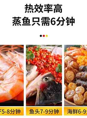 三门海鲜蒸柜蒸饭机商用燃气食堂餐厅蒸车蒸箱餐厅蒸菜蒸鱼炖汤柜