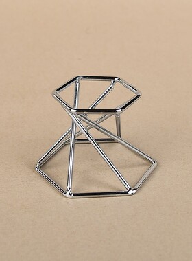 直销新款水晶球金属底座支架家居装饰铁艺工艺品玻璃球底托摆件