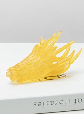 创意新中式现禅意黄色佛手瓜树脂摆件客厅茶几书桌家居饰品摆设