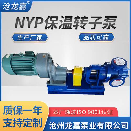 高粘度转子泵NYP保温转子泵蜂蜜泵糖浆泵白乳胶泵树脂泵涂料泵 - 图2