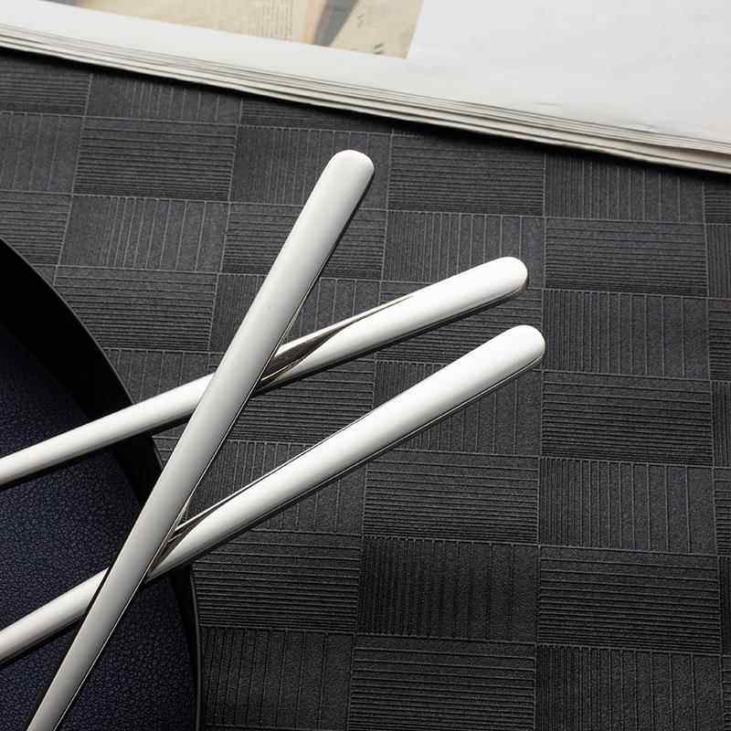 304不锈钢勺子长柄韩式拌饭家用饭勺汤勺韩版吃饭圆勺网红西瓜勺,淘宝优惠券,粉丝福利购,淘宝优惠卷