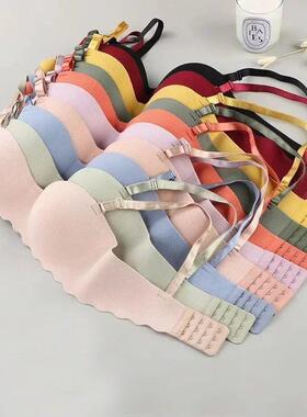 Sexy Bras Push Up Seamless Underwear Women Solid Color Wirel