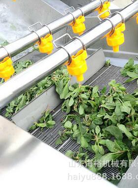 海裕机械供应全自动洗菜机不锈钢果蔬气泡清洗机蔬菜清洗机商用