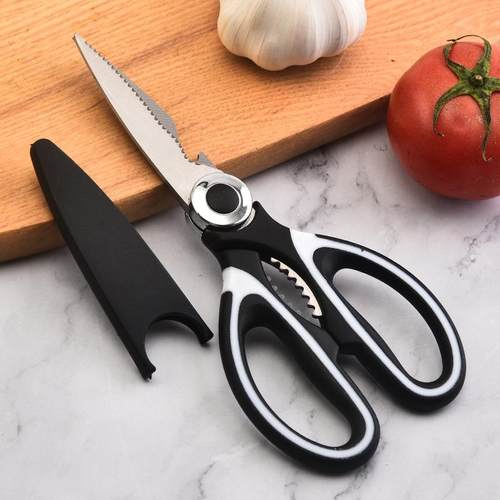 厨房剪刀强力鸡骨剪家用不锈钢专用剪骨头大剪刀多功能杀鱼食物剪 - 图2
