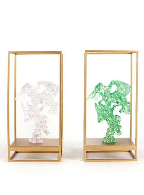 新中创意湖树MC-TY-57脂太石摆件样板间售式楼部客厅茶几电视石头