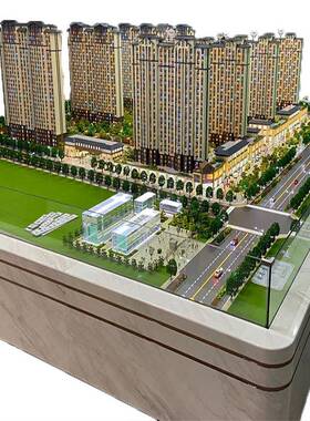 供应模型沙盘 机械 地形 场景 城市 规划 房地产 电动智能 沙盘