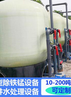 深井水地下水处理器水净化器水处理设备除铁除锰过滤设备厂家直销