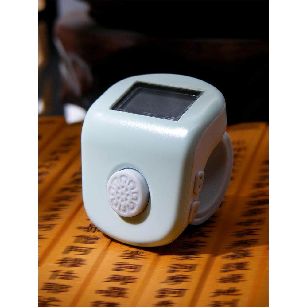 Counter hand press charging manual ring type mini luminous home multi-functional professional new counter good wishes