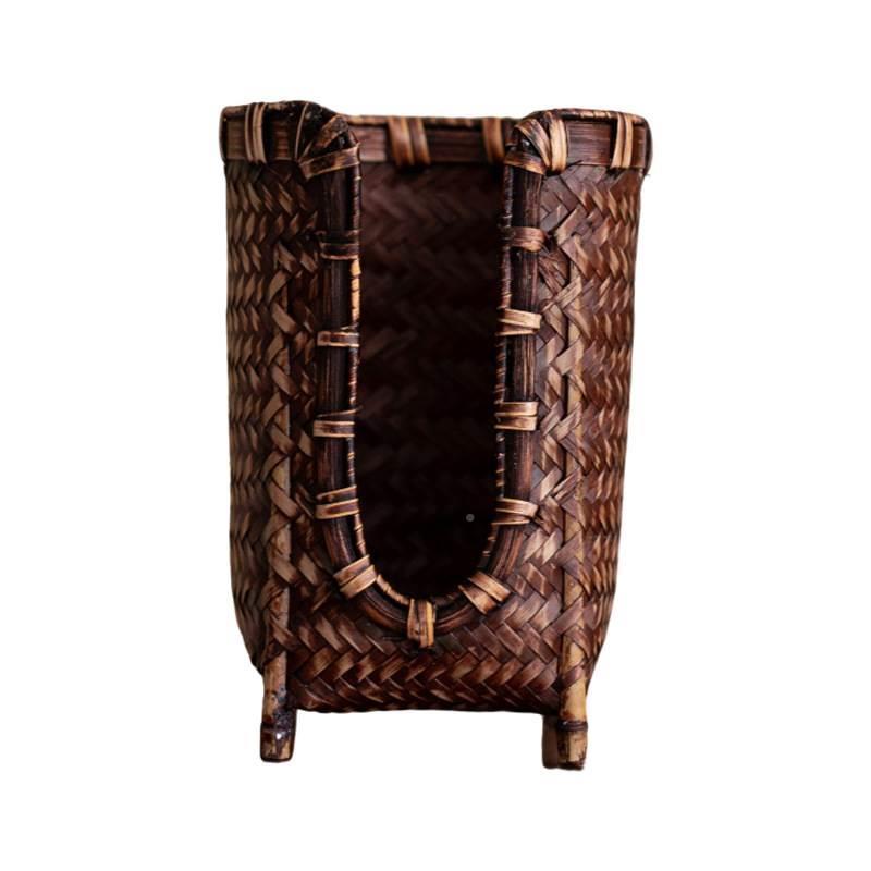 Bamboo cup cage cup holder Bamboo tea cup storage rack Drain cup holder Tea drying rack tea set accessories accessories