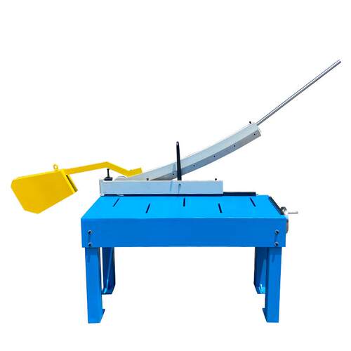 台式铁皮剪TCS1010-1.6配备平衡锤快速加紧挡料手轮操作计数器 - 图3