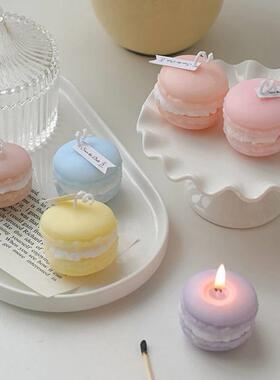 Macarone Candle Silicone Mold Scented Candles Soap Chocolate