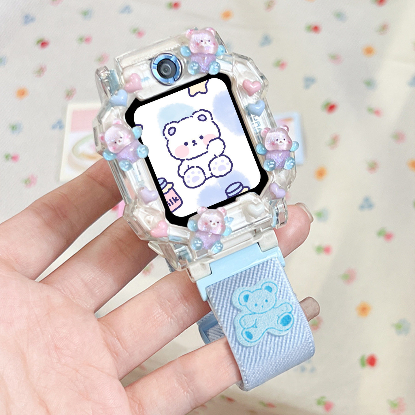 适用小天才W2127AC儿童手表Z1表带D2A柔软弹力磁吸编织腕带子,淘宝优惠券,粉丝福利购,淘宝优惠卷