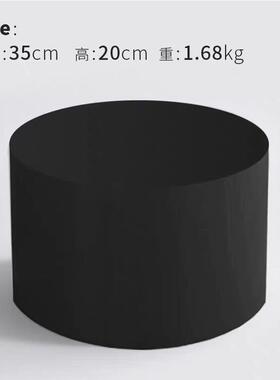 增高底座圆柱拍增高展台可搭配落地摆件家居装饰品展示台摄播台直