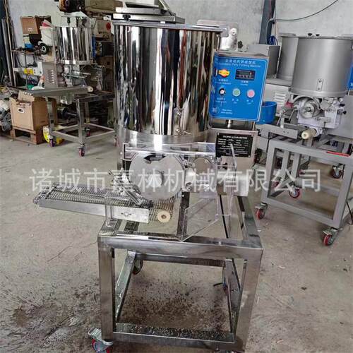 牛肉饼成型机南瓜饼土豆饼压饼设备多种形状油炸麦乐鸡块成型机械 - 图2