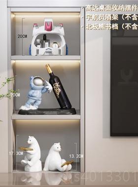 高档创意轻宇航员红酒架件奢高档客厅餐边柜酒柜家装居饰品乔摆迁