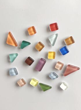 可玻璃不冰规则爱图形磁性贴办ECQ公室白板箱留言磁铁一套20个