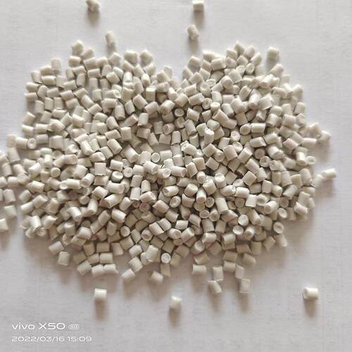 白色聚丙塑料颗粒二白PP颗粒高溶脂注塑回料通过GRS认证可开TC - 图1