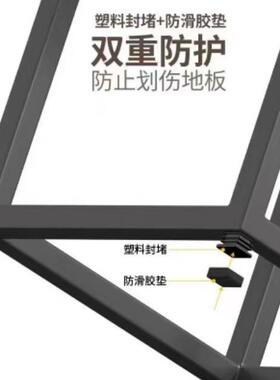 收纳凳轻奢科技现代方凳家用多功能创意折叠餐桌椅茶几魔布可组合