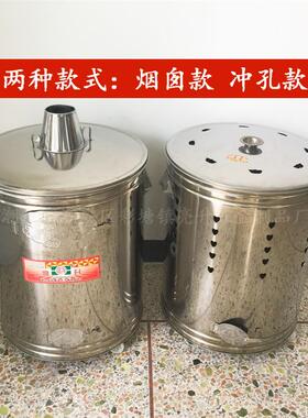 亮升牌不锈钢聚宝炉聚宝桶大容量焚化桶加厚烧金桶元宝炉元宝盆