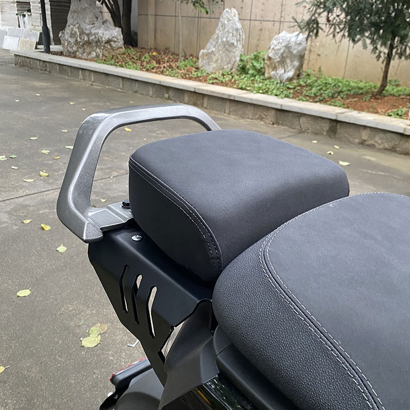 佐华适配于极核电动车AE5改装短尾架后座小坐座垫扶手软靠背配件 - 图3