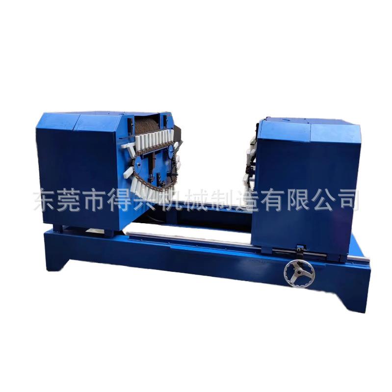 金属管材自动毛刷操作方便刷毛精细去毛刺机管道修边毛刺抛光机 - 图0