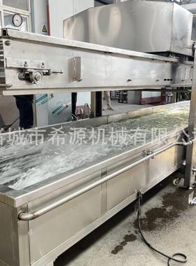 虎皮鸡爪大型油炸机小酥肉油炸流水线酒鬼花生米自动控温油炸锅