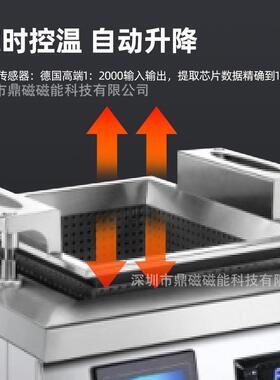 商用自动升降卤煮炉食堂多功能卤煮设备商业用卤煮锅卤肉锅卤鸡翅