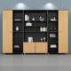 File cabinet Simple wooden file cabinet Information cabinet Combination bookcase Office storage cabinet with cabinet door storage cabinet