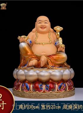 正品纯铜全堂像地藏王观音萨铜像释牟尼佛祖弥勒佛佛家用供菩奉摆