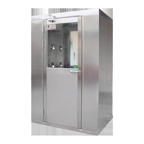 304不锈钢风淋室单人双人双吹无尘车间风淋门风淋房自动门智能 - 图3