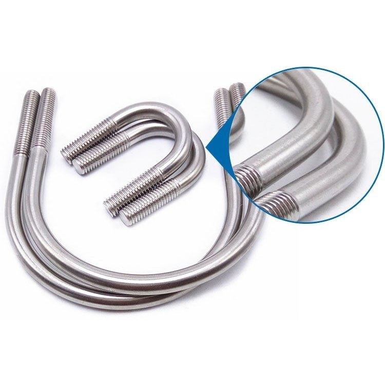 304不锈钢U型螺丝 U形螺栓 201管卡管夹 M6M8M10M12 全系列可定制,淘宝优惠券,粉丝福利购,淘宝优惠卷