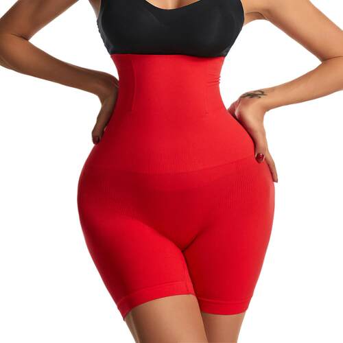 High Waist Panty Mid Thigh Body Shaper Bodysuit Shaping Lady - 图2