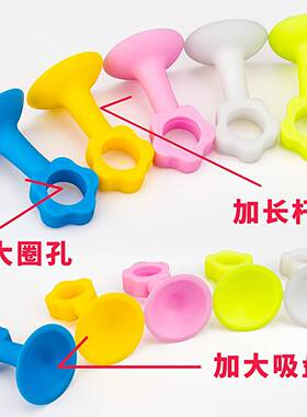 门把手防撞吸盘门吸免打孔厨房静音缓冲矽胶门阻器家用新型防撞垫