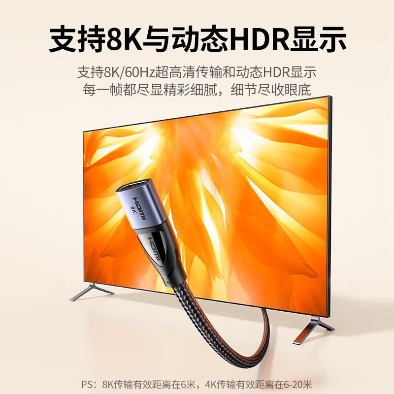 绿联hdmi母对母延长器2.1对接头高清连接线转接口hdim直通双母头 - 图2