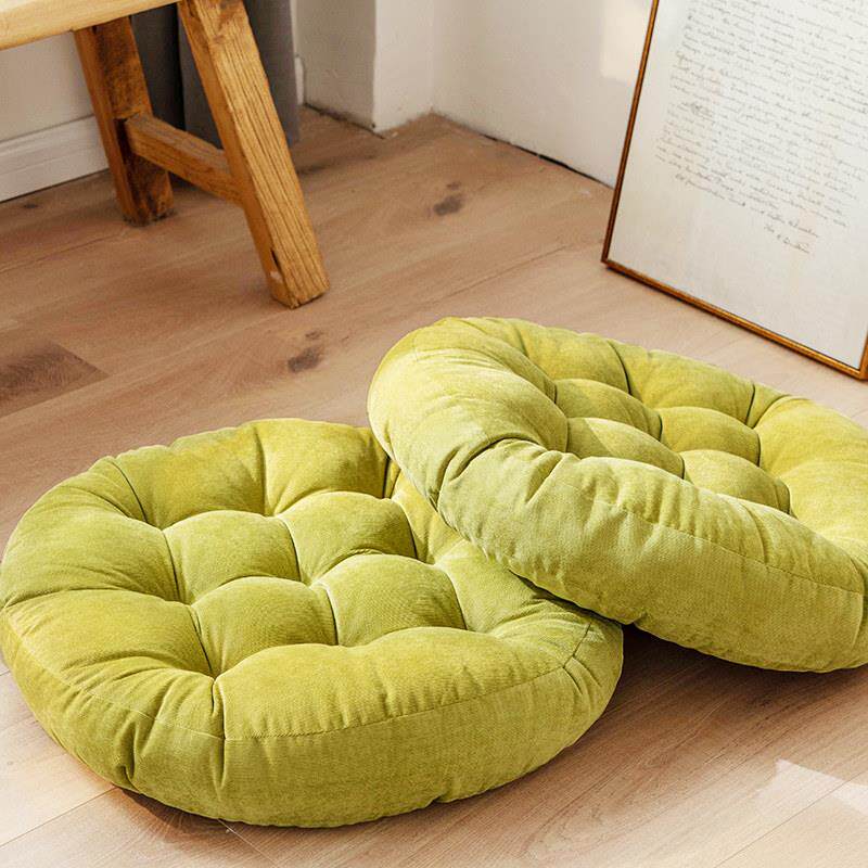 Futon beautiful buttocks cushion thickened fabric round balcony bay window tatami corduroy simple window sill ground meditation