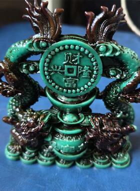 树脂仿古摆件 石雕工艺品摆件仿古董明清鎏金摆件
