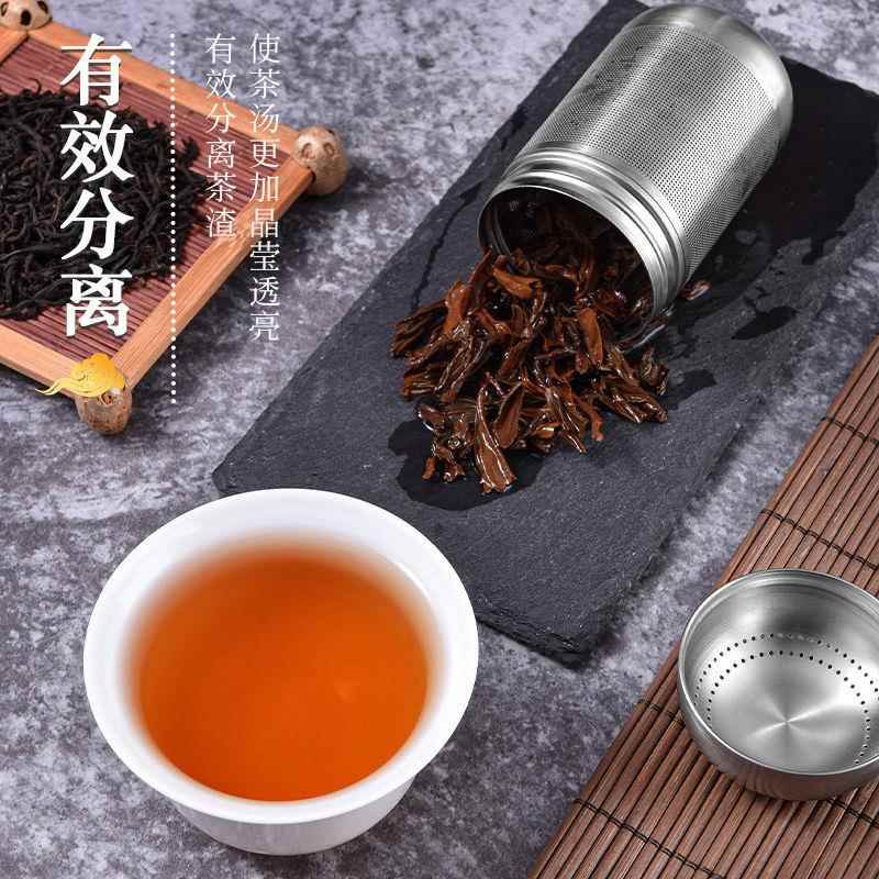 泡茶神器不锈钢茶漏茶球仓单卖茶具叶包煮茶过滤网隔袋闷茶壶内胆 - 图0