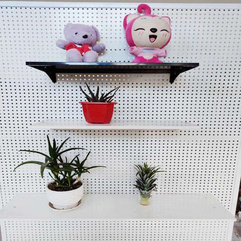 Hardware tool rack hanger shelf display rack hole hanging board tool storage material organizer rack tool wall