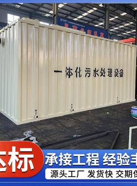 一体化污水处理器农村生活废水污水排放处理提升智能设备定制