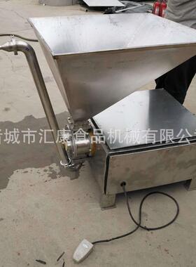 液压宠物肠灌装机  齿轮腊肠加工机器汇康机械研发设备价格优惠